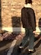 ARMEN/アーメン　 PLAIN POLYESTER x PLAIN POLYESTER HEAT QUILT NO COLLAR JACKET　・　NAM1851PP　[送料無料]
