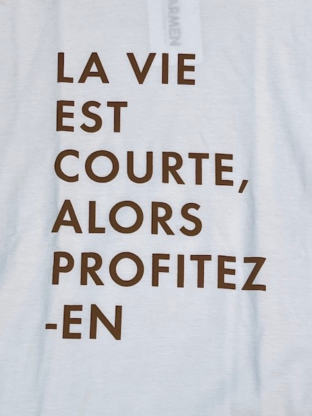 ARMEN/"LA VIE EST" 4.4oz COTTON JERSEY CREW NECK  S/SL T-SHIRT  NFA1401P44ؤ椦ѥåб