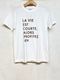 ARMEN/"LA VIE EST" 4.4oz COTTON JERSEY CREW NECK  S/SL T-SHIRT  NFA1401P44ؤ椦ѥåб