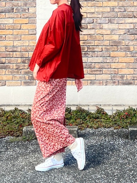 SOIL/롡60s CAMBRIC PLAIN BACK OPENING STAND COLLAR SHIRT2NSL25562̵ ؤ椦ѥåб