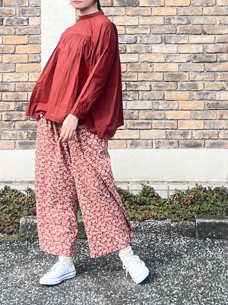 SOIL/롡60s CAMBRIC PLAIN BACK OPENING STAND COLLAR SHIRT2NSL25562̵ ؤ椦ѥåб