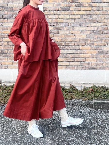 SOIL/롡60s CAMBRIC PLAIN CULOTTES2NSL25564[̵]