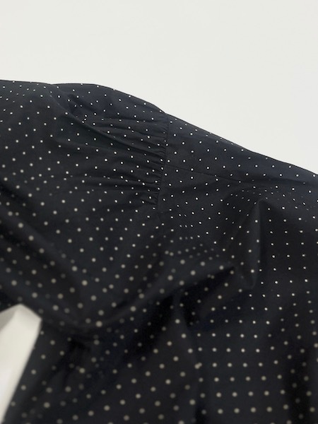 SOIL/롡  40s POPLIN DOT PRINT FRILL COLLAR SHIRT NSL25533̵ϡؤ椦ѥåб١