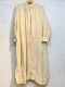 SALE maison de SOIL/᥾ɥ롡HEAVY COTTON KHADI WITH SELVAGE NECK GATHERED MAXI SHIRT DRESS WITH BELTINMDS20723[̵]