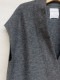 SALE SI-HIRAI/ҥ饤Wool Conpressed Boucle V-NECK PO GILLETCHAW23-4606  [̵]