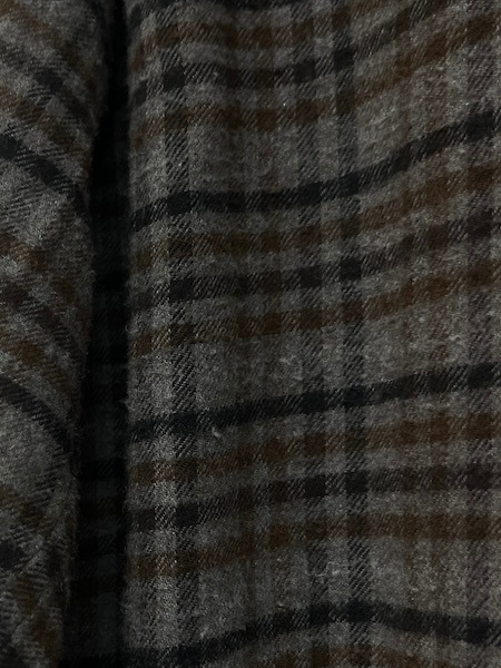 HTS/ƥCOTTON CHECK OVERDYE ONE-UP COLLAR LONG SHIRT2INHT2562CKD[̵]