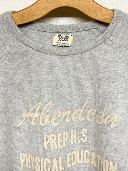 William Lockie/ꥢ åABERDEEN PHYCREW-NECK RAGLAN L/SL PULLOVERNWL1151P16 ̵