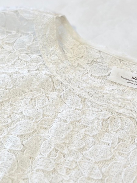 SOIL/롡OILE TULLE LACE FRENCH/SL SMOCKNSL25052 [̵]ؤ椦ѥåб