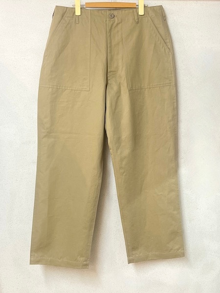 HTS/エイチティエス COTTON/LINEN KERSEY BAKER PANTS ・ GNHT2451CL