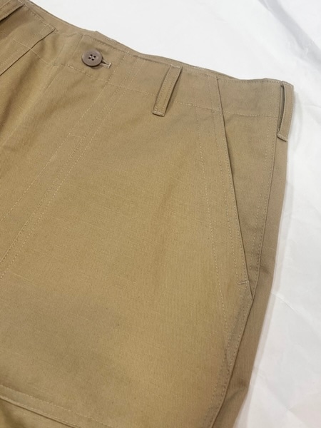 HTS/エイチティエス COTTON/LINEN KERSEY BAKER PANTS ・ GNHT2451CL