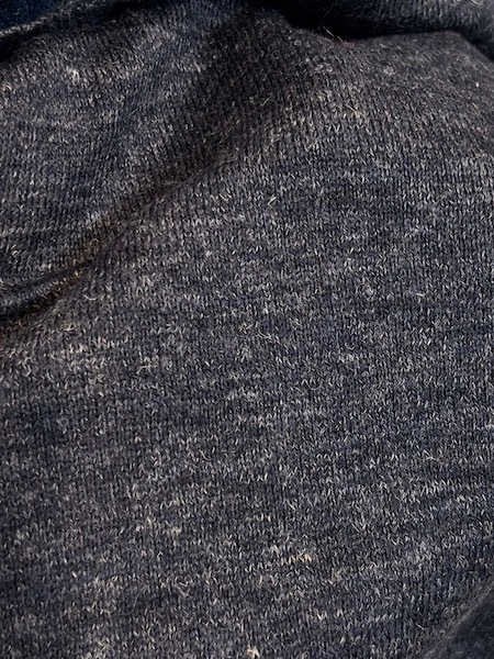 SALE SOIL/  7GG 1PLY SHETLAND WOOL/LINEN CREW-NECK VEST WITH SIDE TAPE2GNSL24522 [̵]椦ѥåб