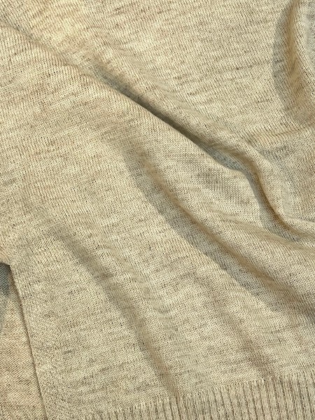 SALE SOIL/  7GG 1PLY SHETLAND WOOL/LINEN CREW-NECK VEST WITH SIDE TAPE2GNSL24522 [̵]椦ѥåб