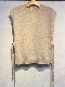SALE SOIL/  7GG 1PLY SHETLAND WOOL/LINEN CREW-NECK VEST WITH SIDE TAPE2GNSL24522 [̵]椦ѥåб