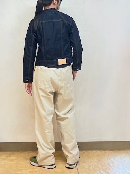 ARMEN/ ORGANIC COTTON HERRINGBONE WORK PANTSGNAM2551 [̵]