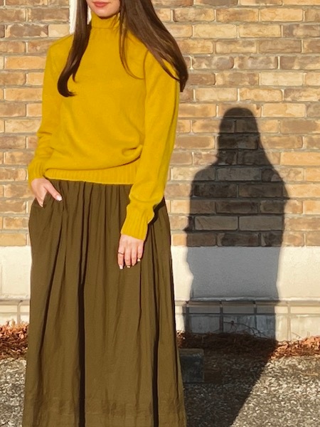 ARMEN/�������GEELONG LAMBSWOOL POLO NECK SADDLE SHOULDER P/O  ����JNAMP1651��[����̵��]