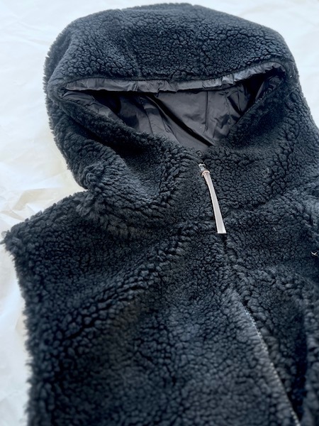 ARMEN/�������REVERSIBLE ZIP-UP FLEECE HOODED VEST������ADNAM2552��[����̵��]