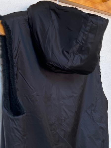 ARMEN/�������REVERSIBLE ZIP-UP FLEECE HOODED VEST������ADNAM2552��[����̵��]