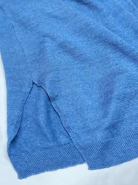 SALE maison de SOIL/�᥾��ɥ����롡��12GG LINEN PLAIN STITCH V-NECK CARDIGAN WITH SLIT  ����CNMDS2501������̵����