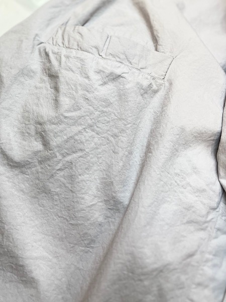 maison de SOIL/メゾンドソイル 40s ORGANIC POPLIN(OVERDYE) RAGLAN