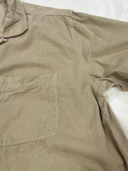 SALE HTS/ƥ 26 WALES CORDUROY OVERDYE ONE-UP COLLAR LONG SHIRTINHT2202CD[̵]