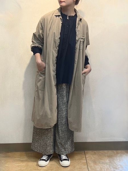 SALE HTS/ƥ 26 WALES CORDUROY OVERDYE ONE-UP COLLAR LONG SHIRTINHT2202CD[̵]