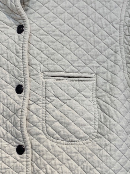 ARMEN/COTTON QUILT STAND COLLAR JACKETNAM2101[̵]