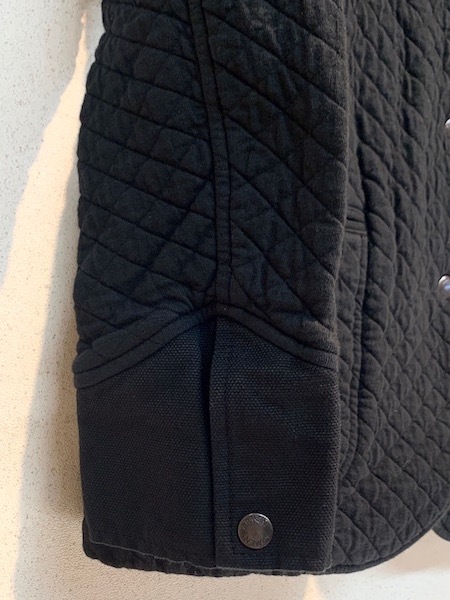 ARMEN/COTTON QUILT STAND COLLAR JACKETNAM2101[̵]