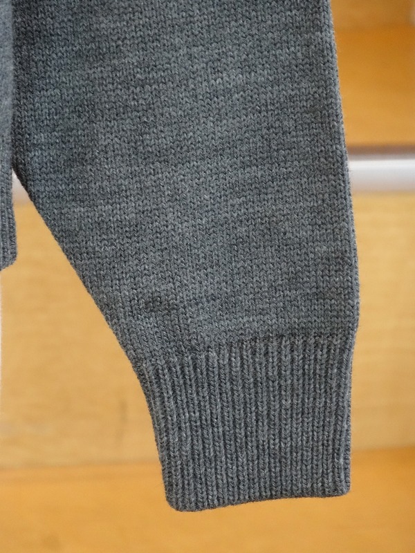 SALE EASY KNIT˥åȡKIDS CARDIGAN W/LIFT SLEEVE STRIPED W/BUTTONS AND POCKETS WITH EMBLEM