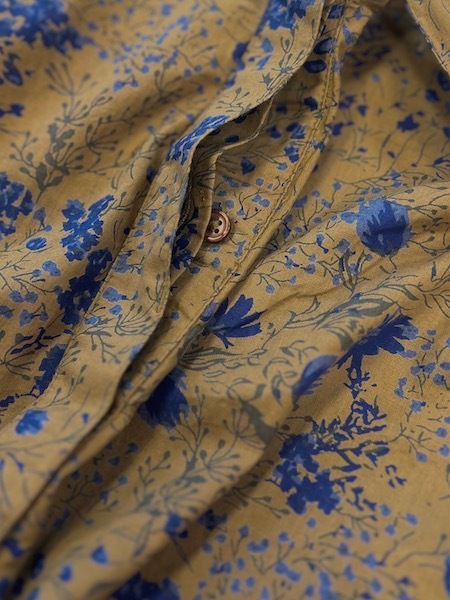 SOIL/�����롡�� 60s CAMBRIC FLOWER PRINT TAI GATHER FLY FRONT PULLOVER DRESS������NSL25593��[����̵��]��