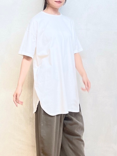 maison de SOIL/�᥾��ɥ����롡  COTTON JERSEY CREW-NECK LONG T-SHIRT   3��������RNMDS2502��������̵���ϡإ���å��ݥ����б���
