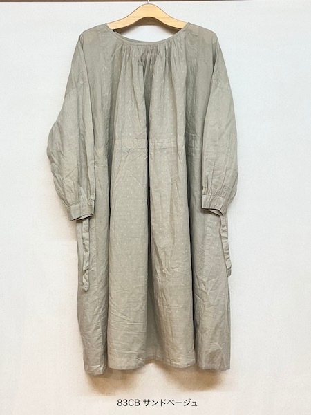 SOIL/�����롡��COTTON DOBIE DOT PATCHWORK 2WAY GATHERED SMOCK DRESS��2��������NSL25613�� [����̵��]��