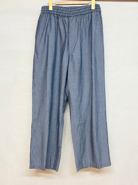 SALE Vas-y Lentement/�������������ȥޥ󡡡�POPLIN STRIPE EASY PANTS������NVL2523��[����̵��]