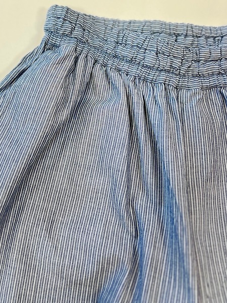 SALE Vas-y Lentement/�������������ȥޥ󡡡�POPLIN STRIPE EASY PANTS������NVL2523��[����̵��]