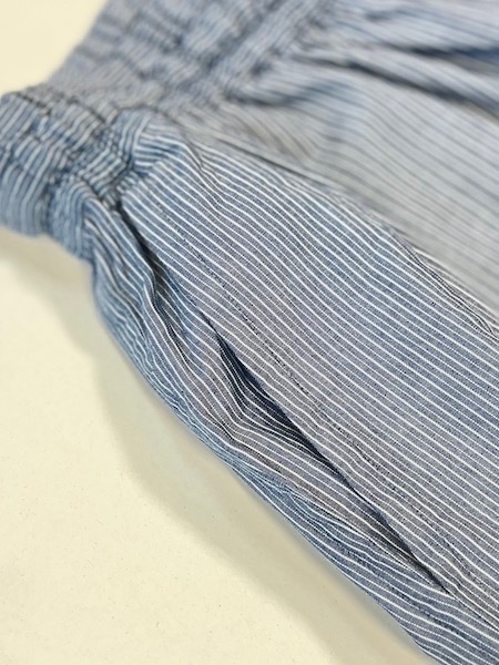SALE Vas-y Lentement/�������������ȥޥ󡡡�POPLIN STRIPE EASY PANTS������NVL2523��[����̵��]
