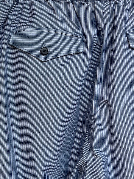 SALE Vas-y Lentement/�������������ȥޥ󡡡�POPLIN STRIPE EASY PANTS������NVL2523��[����̵��]