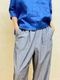 SALE Vas-y Lentement/�������������ȥޥ󡡡�POPLIN STRIPE EASY PANTS������NVL2523��[����̵��]