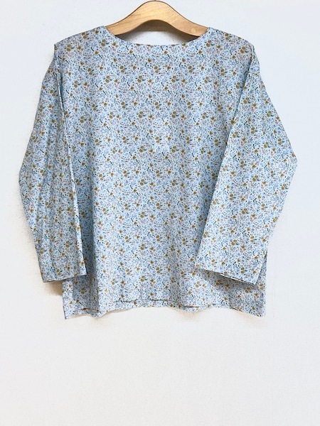 SALE ARMEN/󡡡COTTON FLOWER PRINT UTILITY BOAT NECK SMOCKINAM2513FD ؤ椦ѥåб