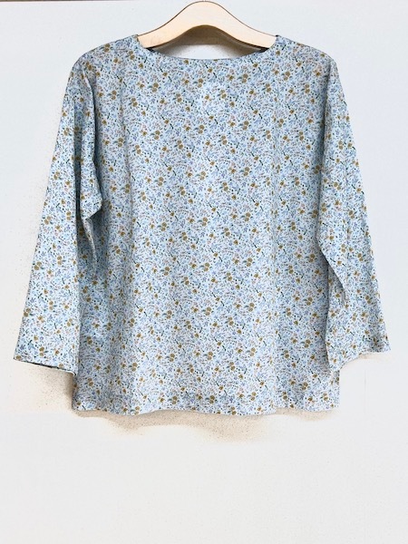 SALE ARMEN/󡡡COTTON FLOWER PRINT UTILITY BOAT NECK SMOCKINAM2513FD ؤ椦ѥåб