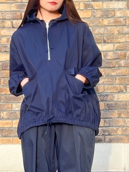 maomade/マオメイド ヴィンテージツイル”Water repellent” HALF ZIP