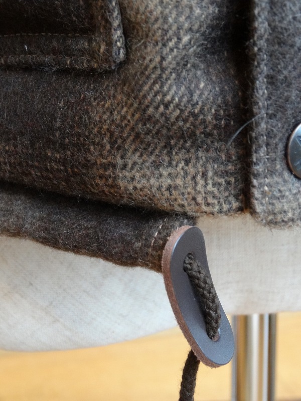 SALE ARMEN/WOOL DOWN FRONT ZIPSNAP HIGH-NECK VEST[̵]