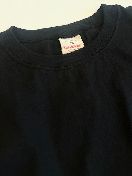 GOODWEAR/åɥ "BOX LOGO BACK PRINT"7.2oz CREW-NECK S/SL TEE CUFF&HEM RIBNGT9801 2891ؤ椦ѥåб