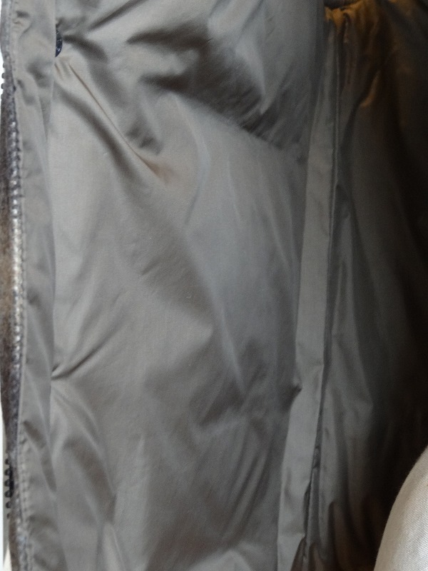 SALE ARMEN/WOOL DOWN FRONT ZIPSNAP HIGH-NECK VEST[̵]