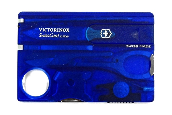 VICTORINOX(ビクトリノックス)　スイスカードライトT2　 (0.7322.T2) 半透明ブルー　【送料無料】　メール便にてお届け手配