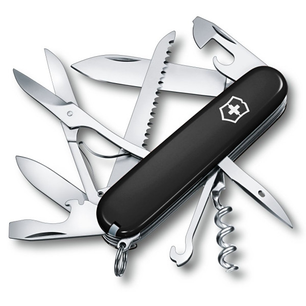 VICTORINOX(ビクトリノックス)　ハントマン　1.3713.3　ブラック　【送料無料】　メール便にてお届け手配