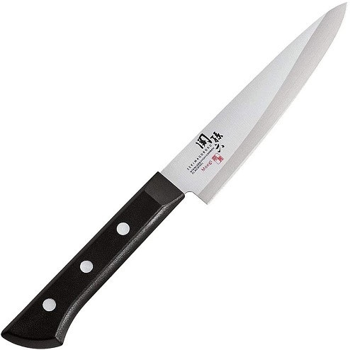 送料無料　貝印 KAI ペティナイフ 関孫六 萌黄 120mm 日本製 AE-2903