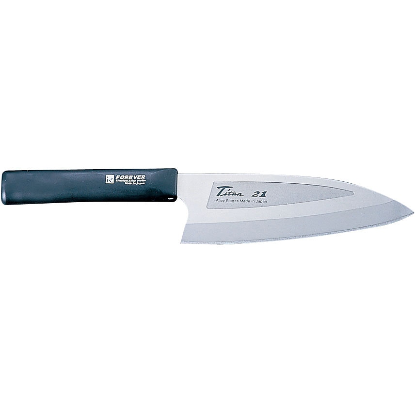 フォーエバー 銀チタン 出刃庖丁 16cm CGT-16DY