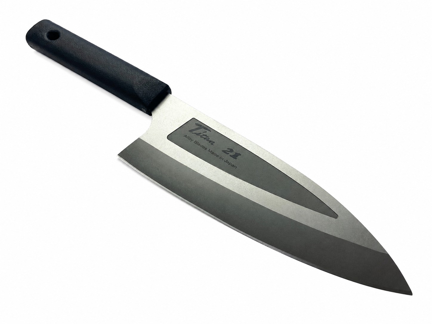 包丁　銀チタン出刃包丁　厚刃　160mm　CGT-16DY