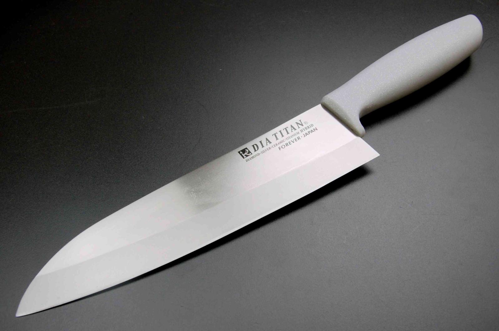 ダイヤモンドチタン三徳包丁19cm