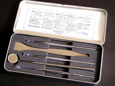 Fine　Cross　デンタルツール5点セット　(DT-5000)