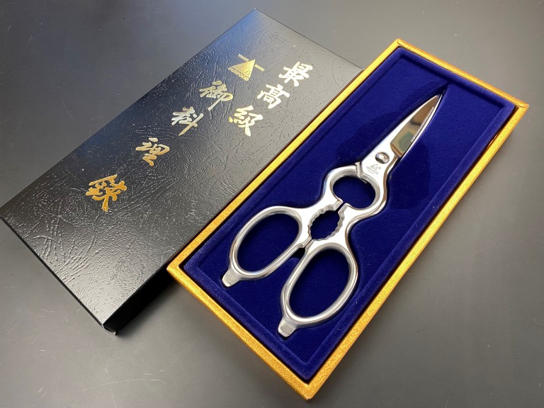 栗忠製作所 ダイアウッド DIAWOOD オールステンレスキッチン鋏 取り外し式 ダイヤウッド